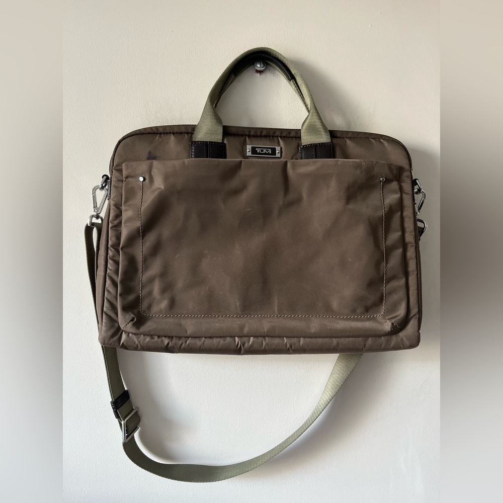 Tumi Brown Men's Travel Laptop Bag